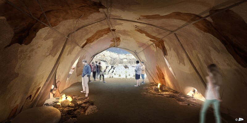 Projet de fac-similé de la grotte Cosquer pour la Villa Méditerranée à Marseille