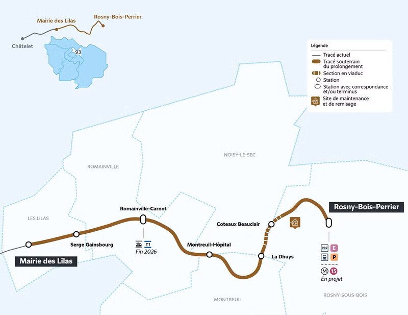 Prolongement de la ligne 11