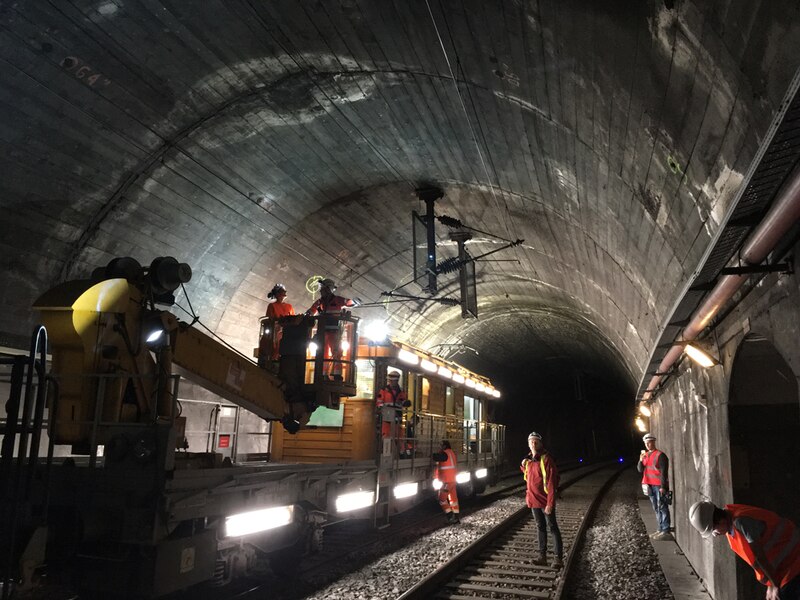 Chantier de minage d’une masse rocheuse à Roquebrune-Cap-Martin (Alpes-Maritimes)
