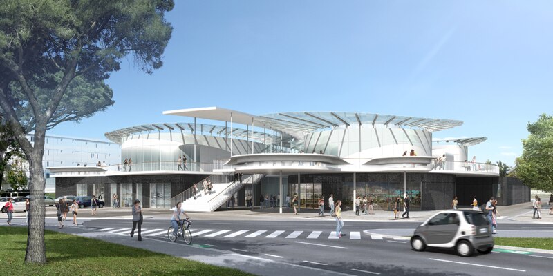 Espace multiservices du Crous à Gradignan, sur le campus de Bordeaux
