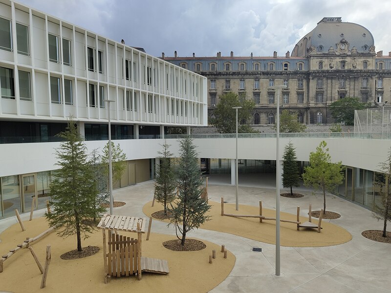 L'école Marceau à Marseille