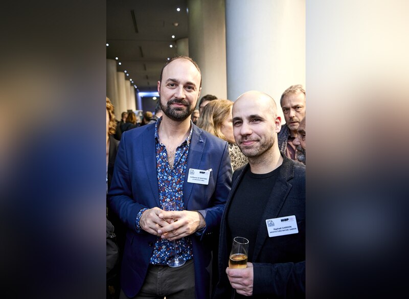 Guillaume de Martinis, architecte (Vallet de Martinis), et Raphaël Gabrion, architecte (Architectures Raphaël Gabrion)