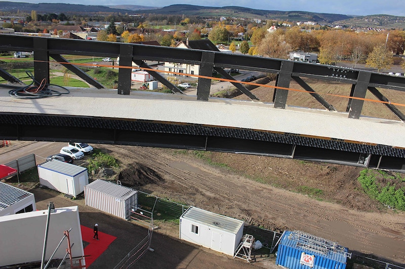 Chantier de la cité des vins de Beaune (Côte-d'Or)