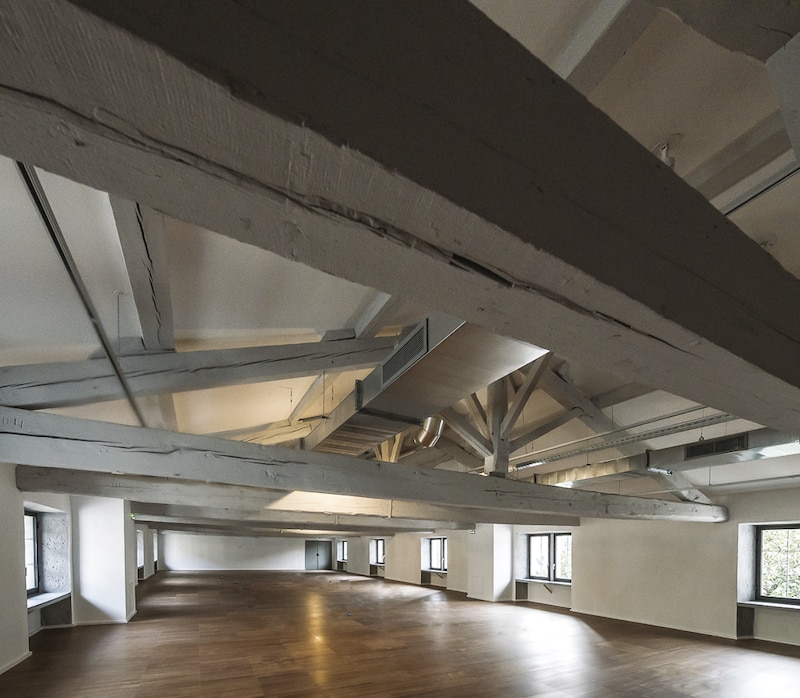 Future cité internationale de la gastronomie de Lyon: salle d’exposition