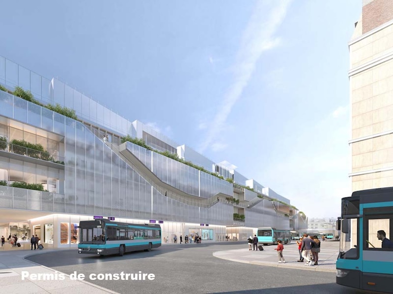 Le projet de rénovation de la gare du Nord à Paris modifié