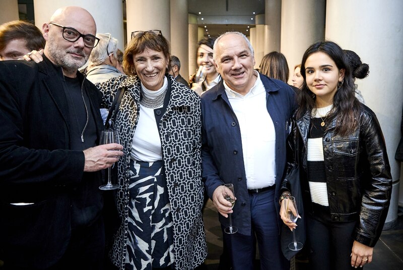 homme ?, Brigitte Metra, architecte (Metra et Associés), Jean-Claude Martinez, président de la MAF, et femme ?