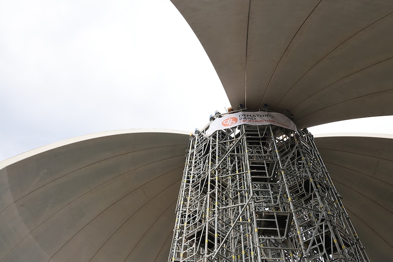 Chantier du planétarium de Douai (Nord)