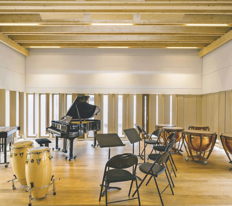 Equipement culturel : un conservatoire idéalement bricolé