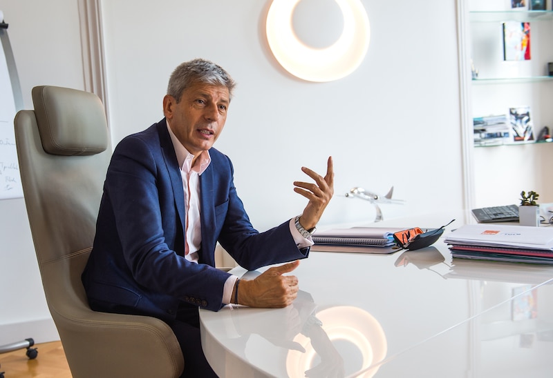 Thierry Glories, président de TGL Group.
