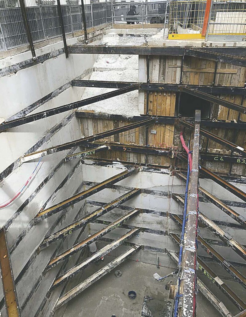Travaux souterrains : en haut et en bas, un vrai gymkhana