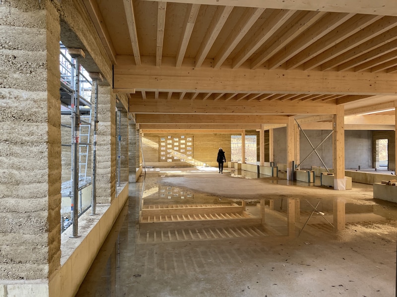 béton damé école La Vallée Châtenay-Malabry