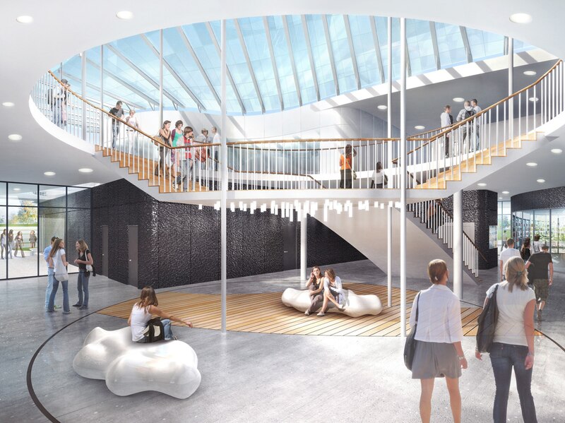 Espace multiservices du Crous à Gradignan, sur le campus de Bordeaux