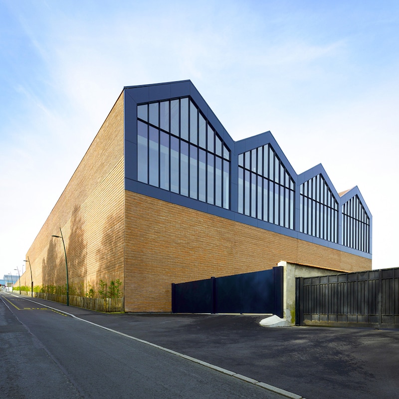 Site des champagnes Pol Roger à Epernay (Marne) conçu par l’agence Pace Architectes
