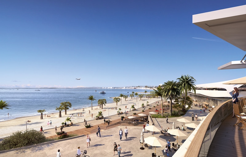 Nouveau centre commercial Cap 3000 à Saint-Laurent-du-Var (Alpes-Maritimes)