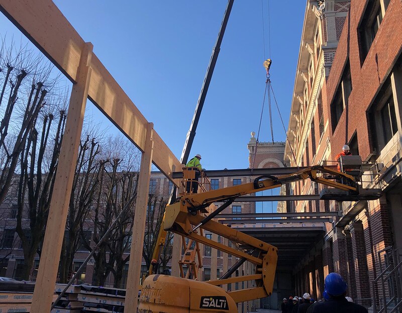 Chantier Icam à Lille - Le bâtiment Lesaffre