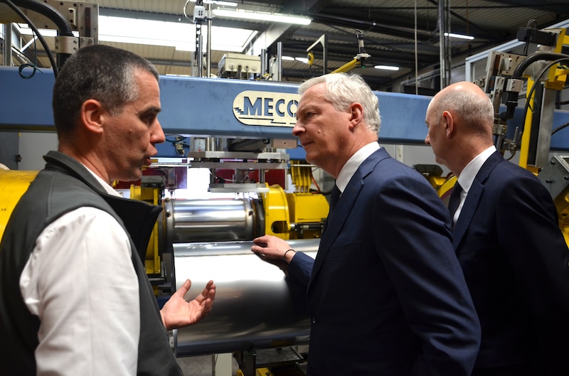 Lionel Palandre et Bruno Le Maire