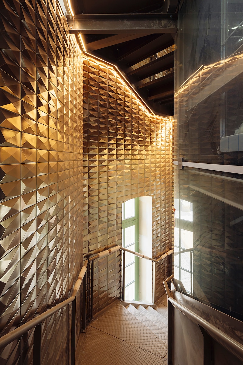 7 La Villa créative à Avignon - Le futur escalier