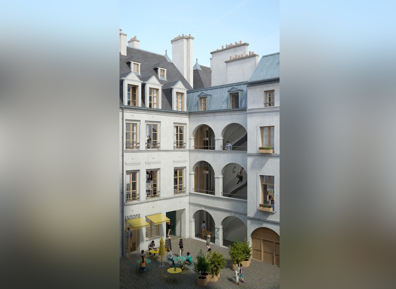 Réinventer Paris II: Hôtel de Fourcy (IVe)