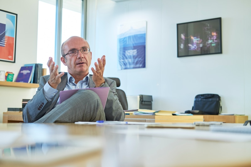 Thierry Dallard, président de la Société du Grand Paris (SGP), maître d'ouvrage du Grand Paris Express.