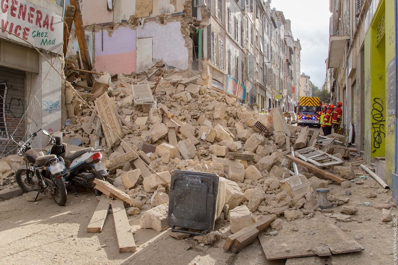 EFFONDREMENT IMMEUBLES_RUE D'AUBAGNE
