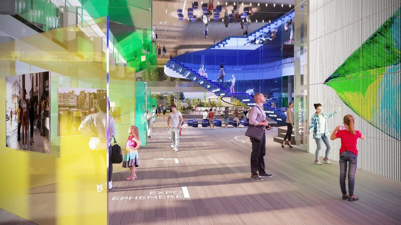 Le chantier de la Gare du Nord a été remporté par Ceetrus (ex-Immochan) avec Eiffage et Valode & Pistre.