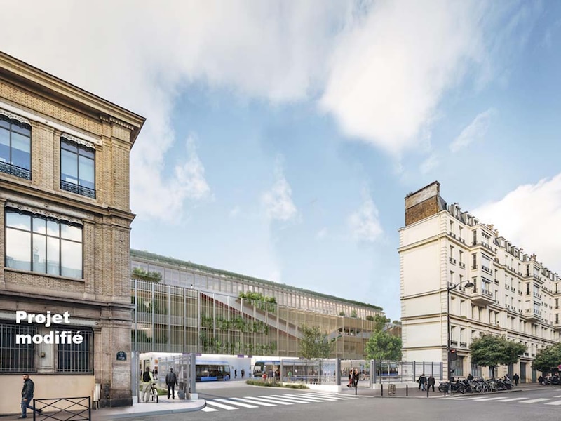 Le projet de rénovation de la gare du Nord à Paris modifié