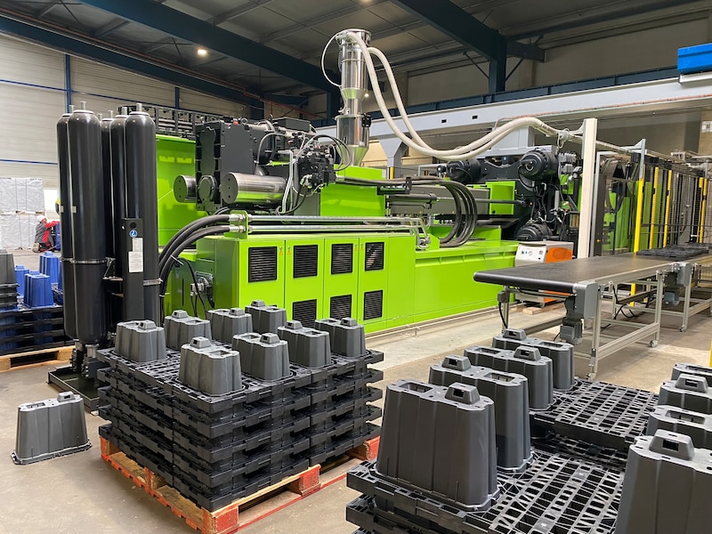 Nidaplast fabrique des blocs pour bassins de rétention