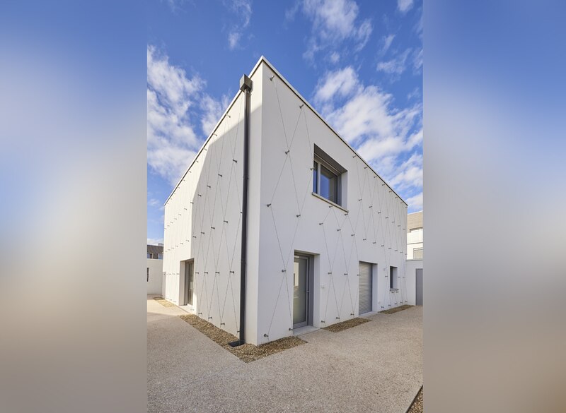 Les cinq maisons du projet « Bezannes Esperanto » (Marne) : Amérique