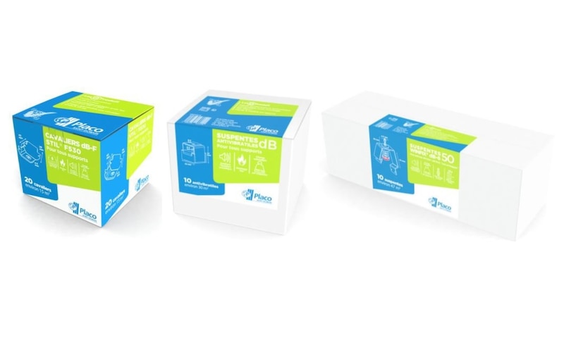 Placo nouveau packaging