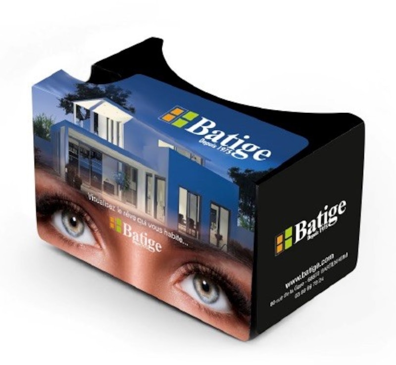 Lunette de réalité virtuelle.