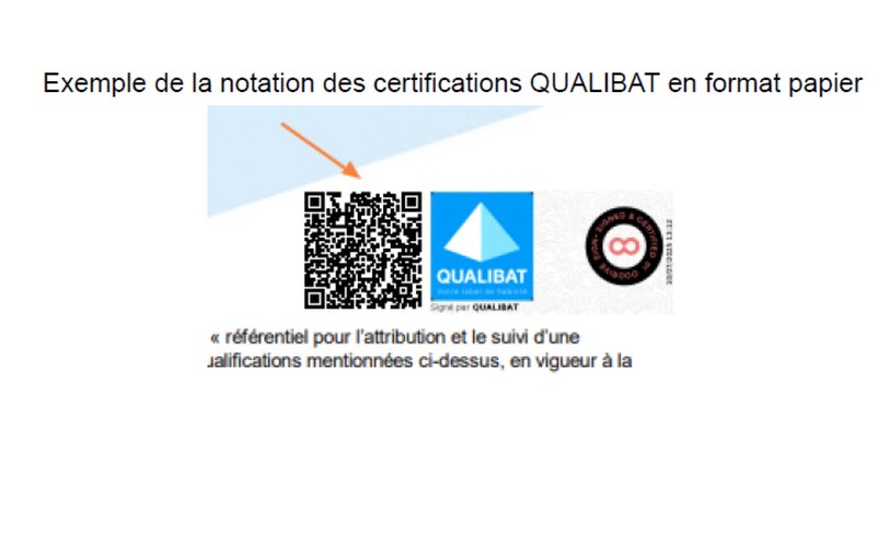 Qualibat QR Code
