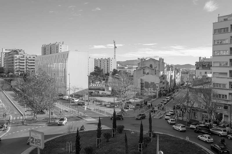 Projet de campus Omnes Education à Marseille par Redman et AT Architectes - Le site