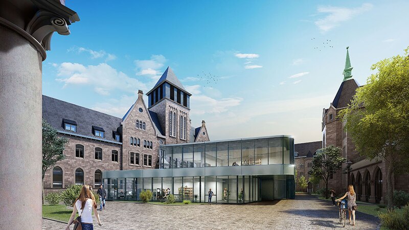 Projet de l'agence Weber & Keiling pour l'Hôtel des Postes de Strasbourg