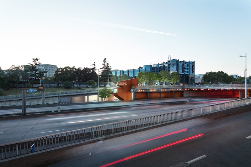 Réinventer Paris II: Station-service Champerret extérieur (XVIIe)