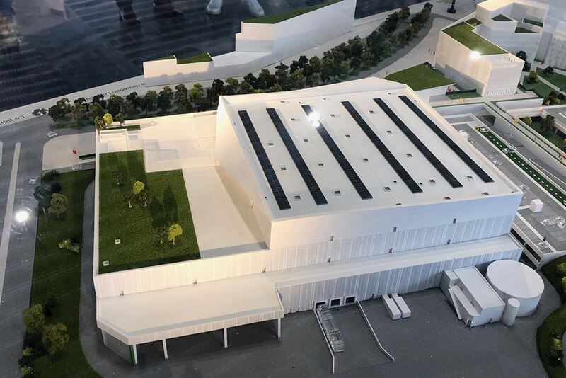 Chantier du nouveau magasin Leroy Merlin à Villeneuve-d’Ascq - La maquette