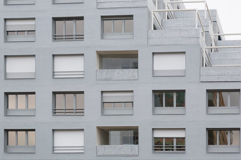 Bandalux Nouveau store bi-matière Logements collectifs bd Vincent Auriol à Paris 