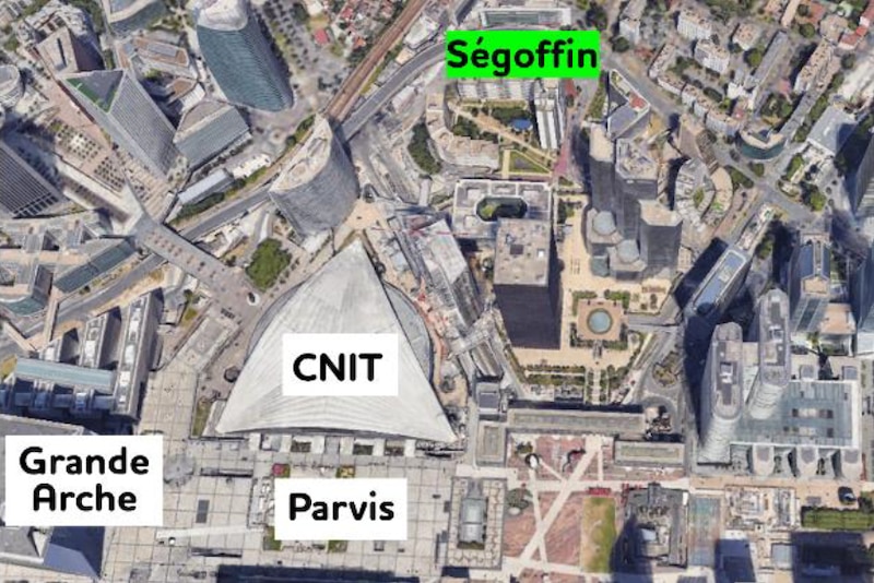 Premier lauréat de l’appel à projets urbains Empreintes à Paris La Défense- site