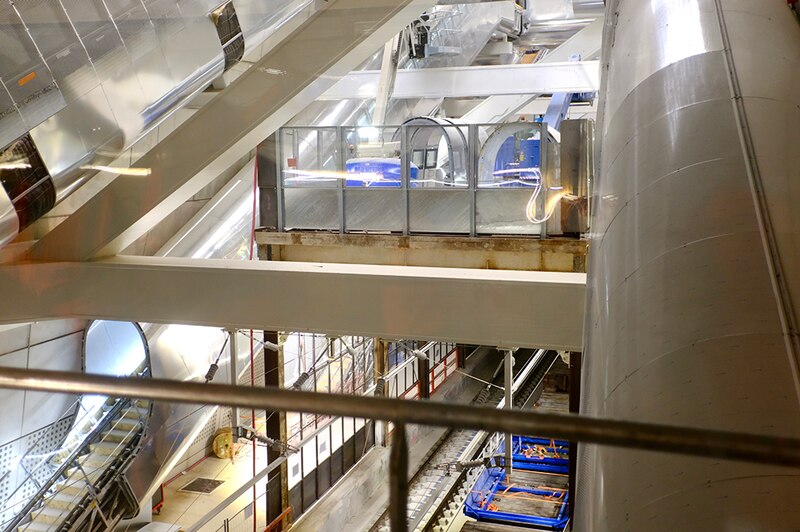 Chantier gare Eole à Paris XVIIe