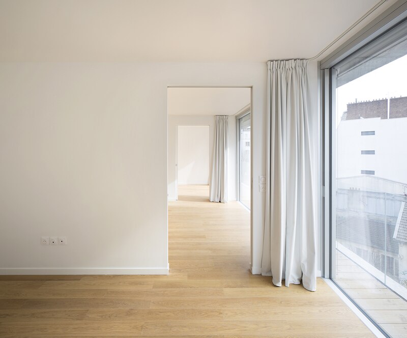 20 logements sociaux et commerce à Paris (XXe)