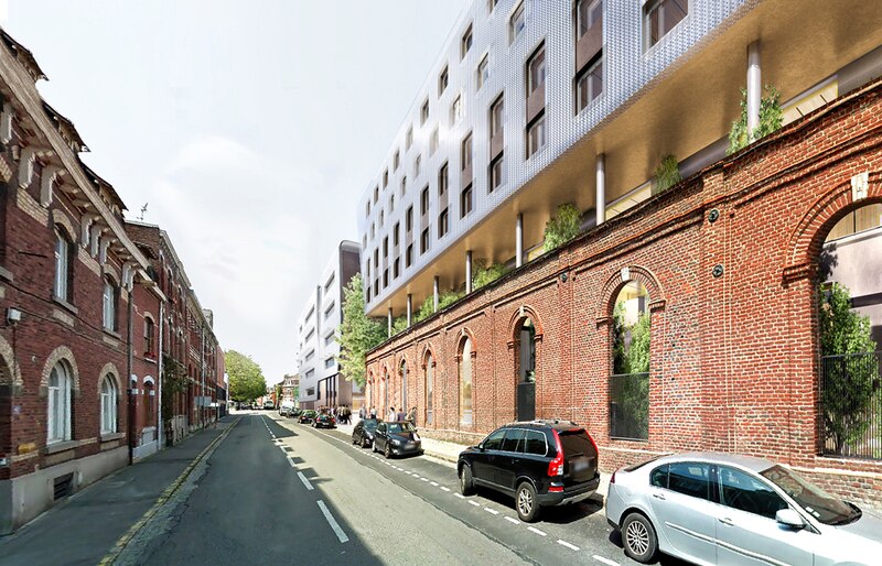 Projet pour l’école d’animation et d’effets visuels ArtFX à Roubaix et Tourcoing (Nord)