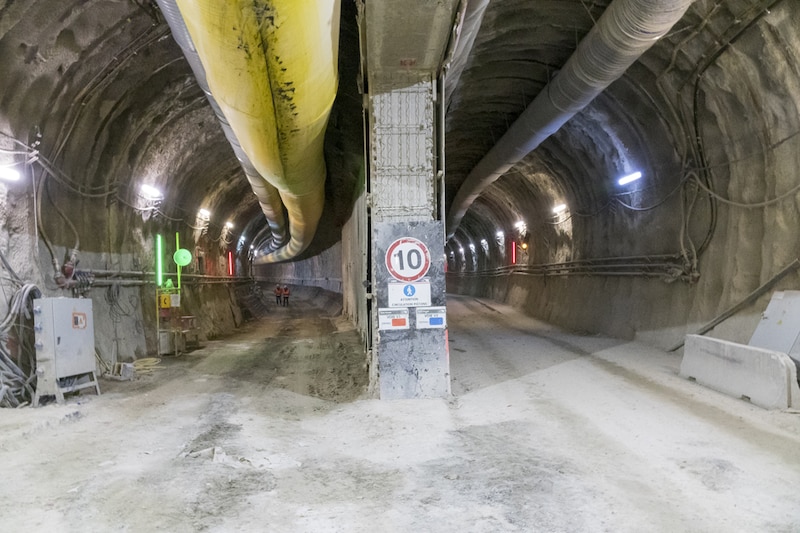 Chantier de la gare Eole La Défense