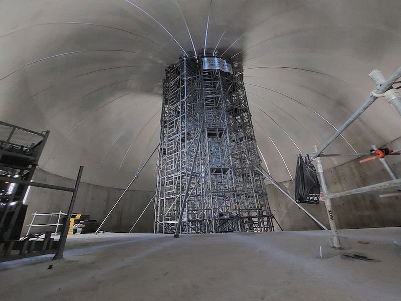 Chantier du planétarium de Douai (Nord)