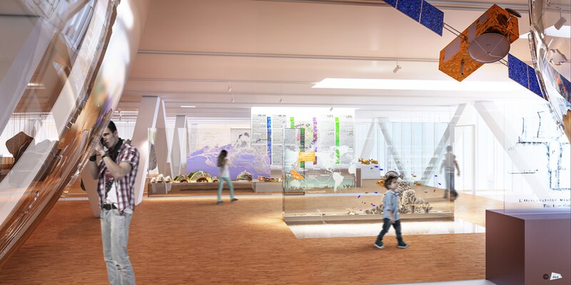 Projet de fac-similé de la grotte Cosquer pour la Villa Méditerranée à Marseille