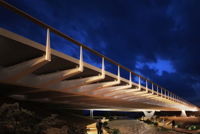 Bouygues TP et Rudy Ricciotti associés pour construire deux ponts sur l’Huveaune à Marseille