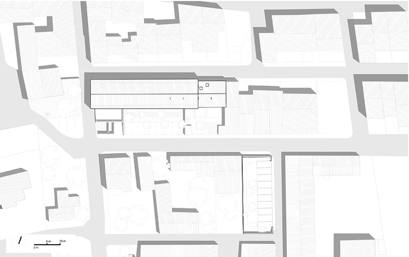 Une maison pluridisciplinaire de santé à Charleval (Bouches-du-Rhône) - Plan masse