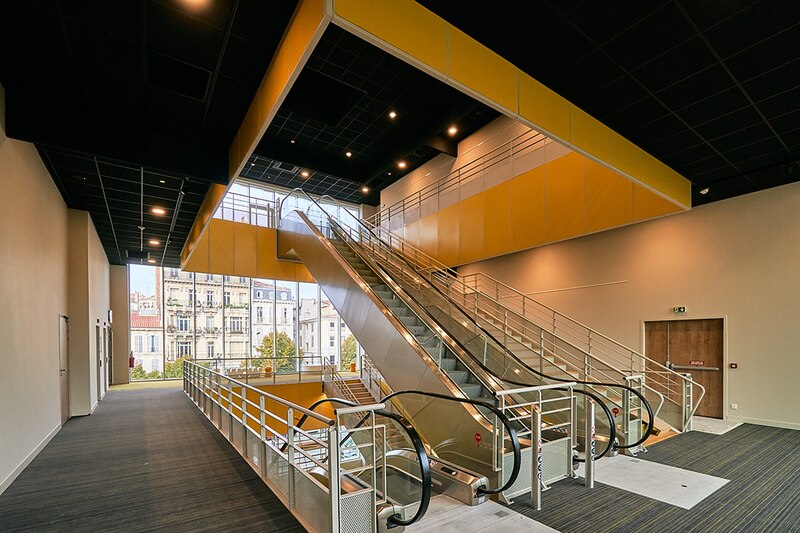Le nouveau complexe cinématographique Artplexe Canebière à Marseille (Bouches-du-Rhône)