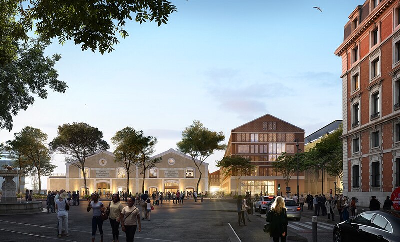 Projet pour le nouveau siège du Port de Marseille Fos - Place de la Joliette