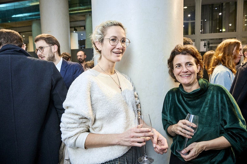 Clémentine de Baere et Stéphanie Bru, architecte (Bruther)
