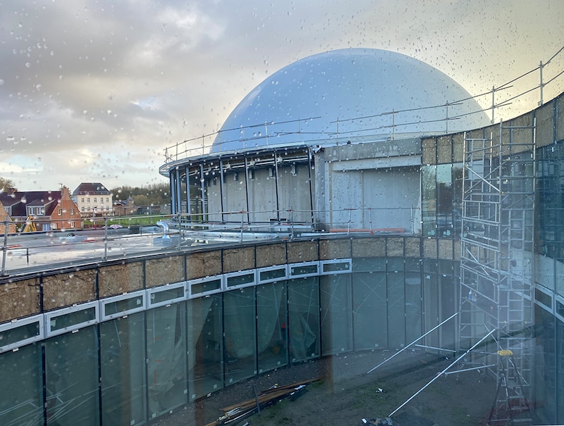 Chantier du planétarium de Douai (Nord)