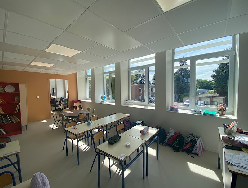 L’école Anne-Godeau de Raismes (Nord) rénové selon la méthode EnergieSprong